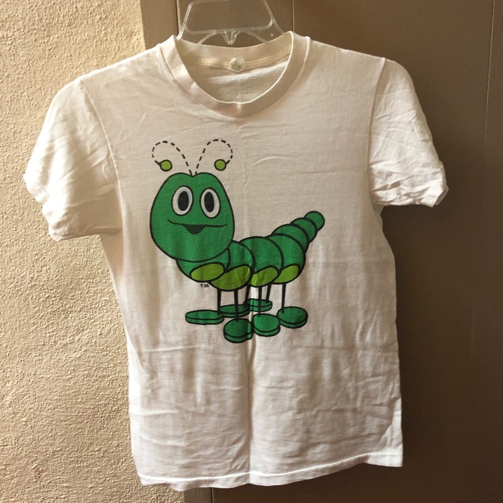 70s 80s vintage caterpillar t-shirt